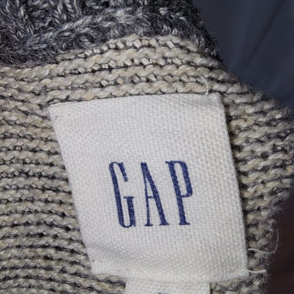 Gap Men's Heavy Cotton/Poly Sweater - Gray - Size XL - Like New - Picture 4 of 5